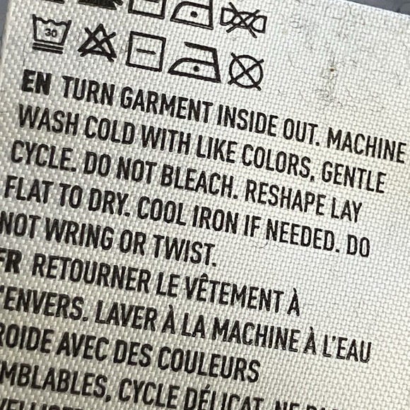 American Eagle Top Womens XL Black Long-sleeve crop square neckline tie detail - Picture 8 of 9